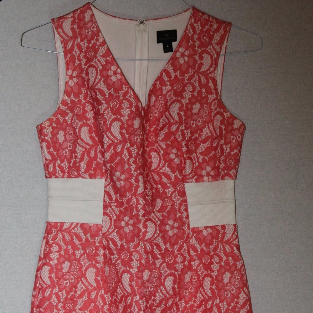Worthington Pink Lace Dress